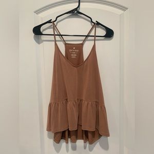 Peplum tank top American eagle